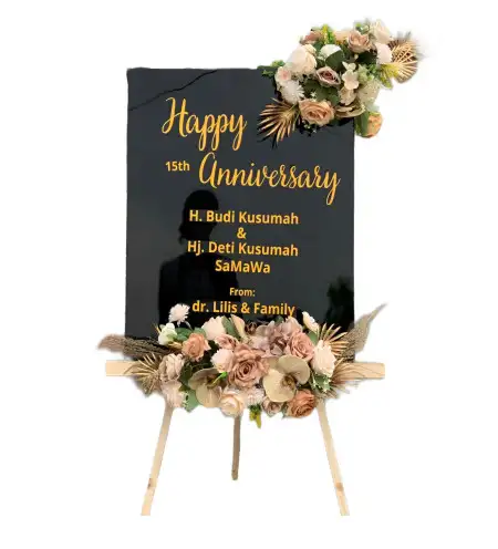 Papan Bunga Akrilik Lambaro Skep