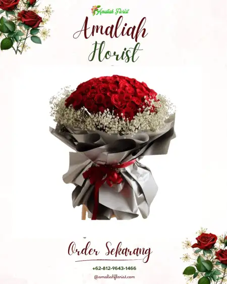 Buket Bunga Lambaro Skep