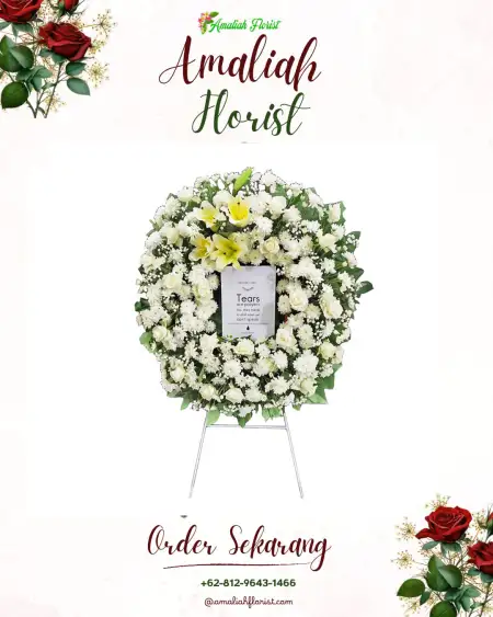 Krans Bunga Duka Lambaro Skep