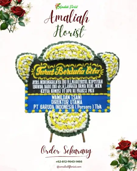 Papan Bunga Duka Lambaro Skep